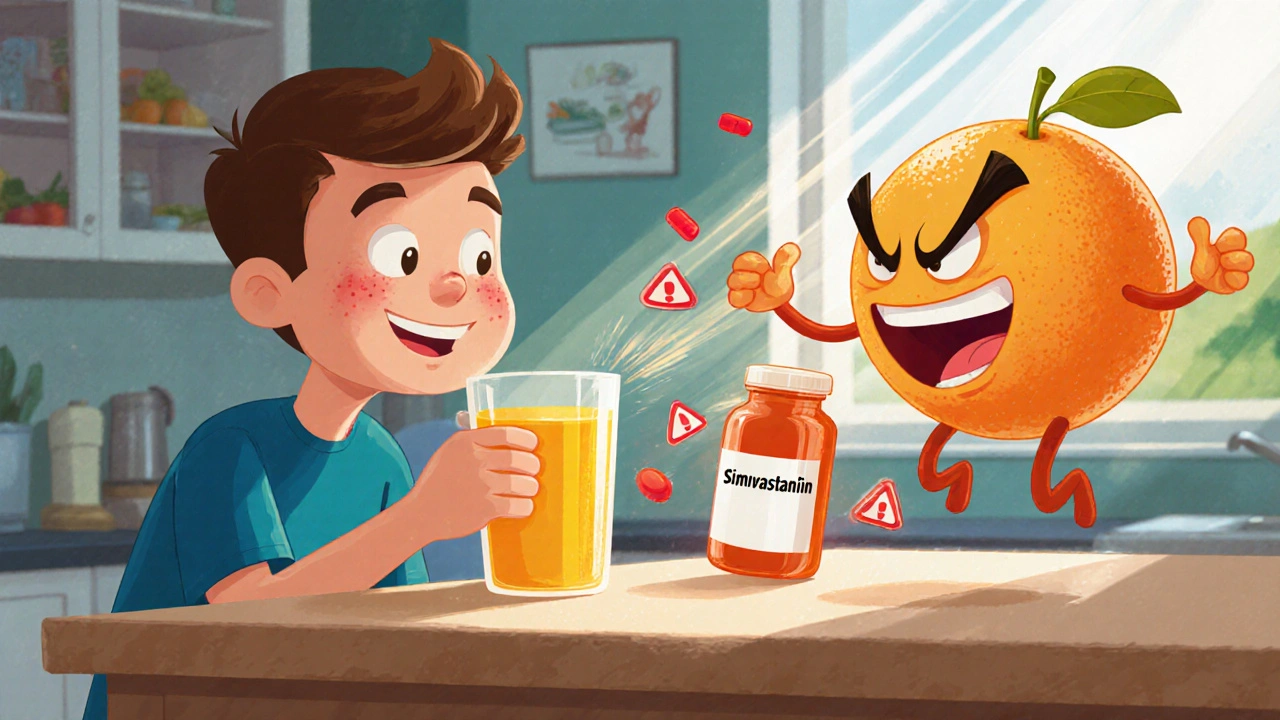 Statins and Grapefruit: Why This Combination Increases Side Effects