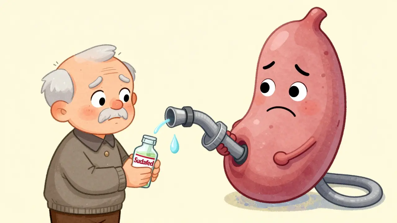 Benign Prostatic Hyperplasia and Decongestants: What You Need to Know About Urinary Retention Risk